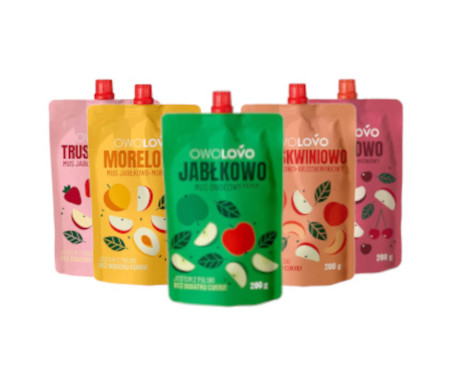 Mus owocowy 100% Owolovo 200g
